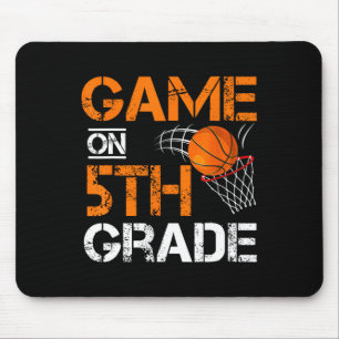 Tapis De Souris Jeux Amusants Sur Le Basket De 5E Année Premier Jo