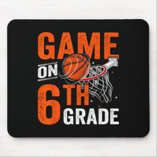 Tapis De Souris Jeux Amusants Sur Le Basket De 6E Année Premier Jo