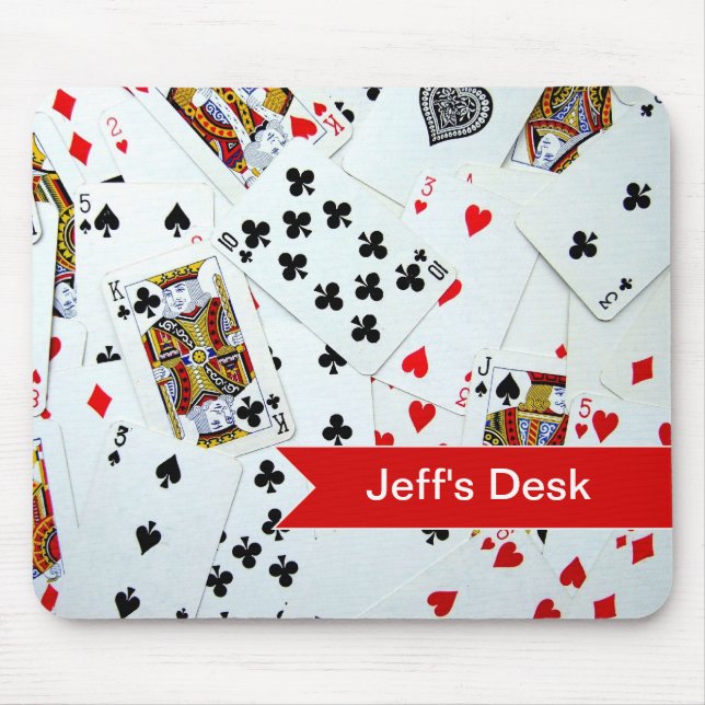 Tapis De Souris Jeux de carte de jeu (Devant)