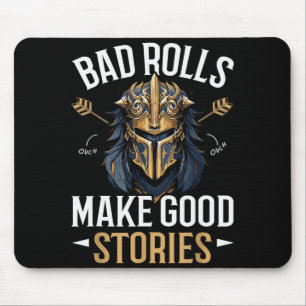 Tapis De Souris Jeux de rôle Rpg Jouer D20 Jeux de société Drôles 