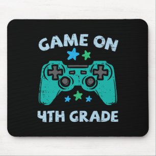 Tapis De Souris Jeux Game On 4e année quatrième premier jour d'éco