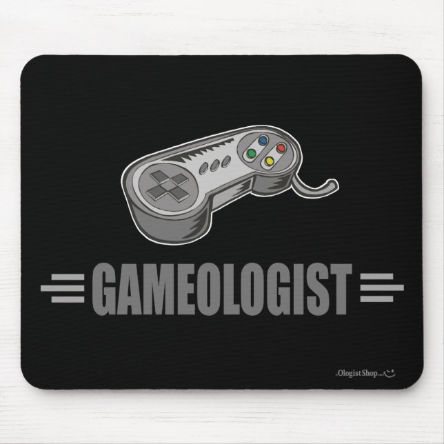Tapis De Souris Jeux vidéo amusants (Devant)