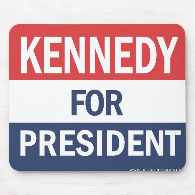 Tapis De Souris JFK-1960 - Customisé (Devant)