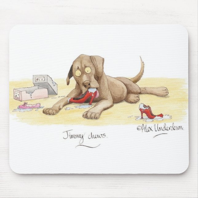 Tapis De Souris "Jimmy mâche" Mousepad (Devant)