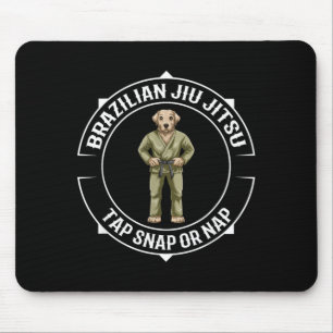 Tapis De Souris Jiu Jitsu Dog - BJJ et Grappling Hommes Femmes Enf