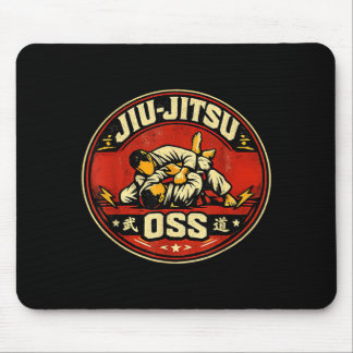 Tapis De Souris Jiu Jitsu OSS arts martiaux brésiliens sports de c