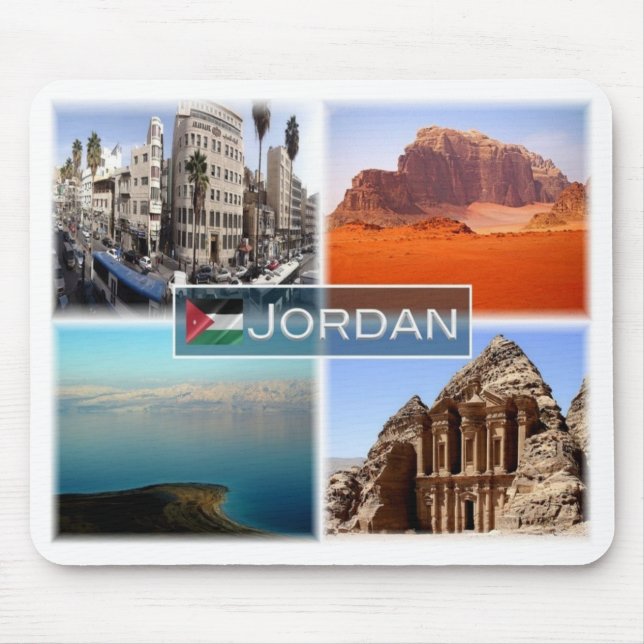 Tapis De Souris JO Jordanie - Amman - Mer Morte - (Devant)