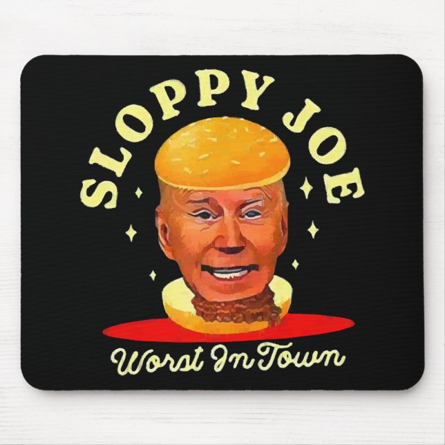 Tapis De Souris Joe Biden anti-président (Devant)