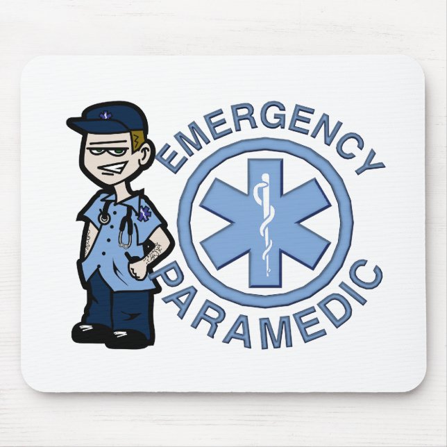 Tapis De Souris Joe Emergency Medic (Devant)