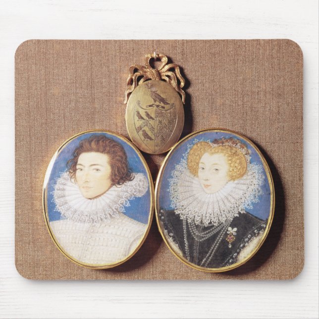 Tapis De Souris John Croker et son épouse Frances (Devant)