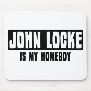 Tapis De Souris John Locke est mon Homeboy