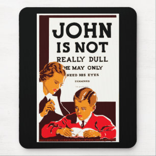 Tapis De Souris John N'Est Pas Vraiment Dur