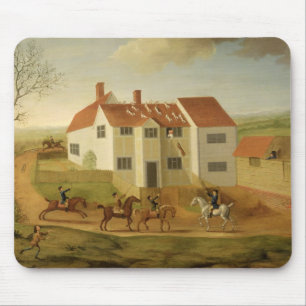 Tapis De Souris John Sidey et sien traque à une ferme près de Ha