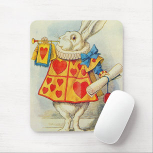 Tapis De Souris John Tenniel Le lapin blanc