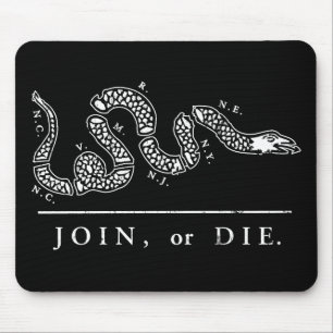 Tapis De Souris Joignez ou mourez libertaire