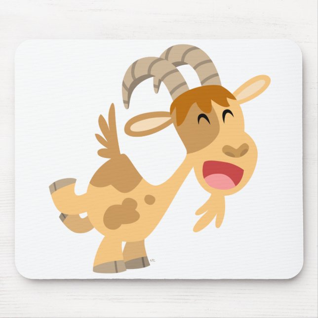 Tapis De Souris Joli Cartoon Goat Mousepad (Devant)