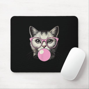 Tapis De Souris Joli Chat pour les Femmes Amateurs de Chats Drôles