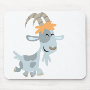 Tapis De Souris Joli Cool Cartoon Chèvre Mousepad