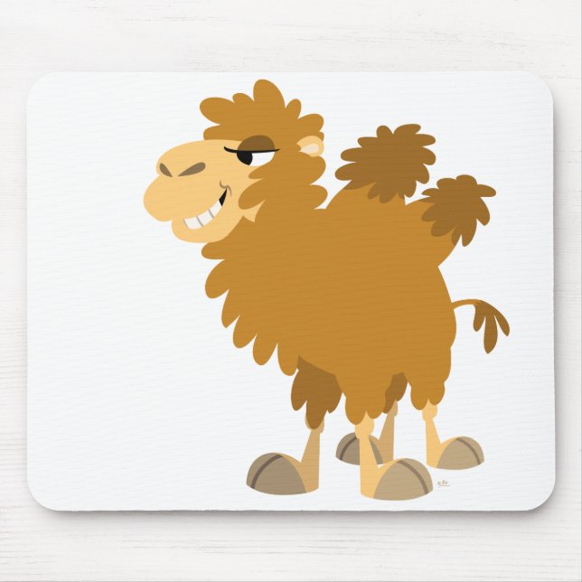 Tapis De Souris Joli dessin deux-Humped Camel Mousepad (Devant)