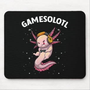 Tapis De Souris Joli Jeu Art Pour Hommes Femmes Jeu Vidéo Axol