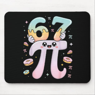 Tapis De Souris Joli Pi Day 67 Vêtements de Mathématiques Drôle de