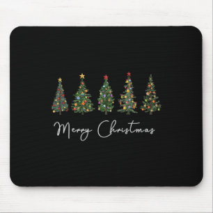 Tapis De Souris Joli sapin de Noël Fun Fun Femmes qui corresponden