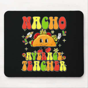 Tapis De Souris Joli Taco Nacho Prof Moyen Cinco De Mayo Mexi
