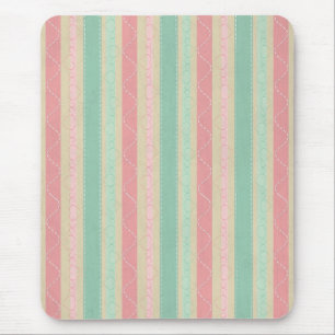 Tapis De Souris Jolie élégante ceinture tendance rayures vintage