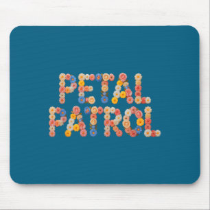 Tapis De Souris Jolie patrouille de pétales fais équipe tribu mari