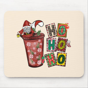 Tapis De Souris Jolie Scandinave Santa Claus Gnome - Coupe de Noël