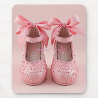 Tapis De Souris jolies chaussures roses