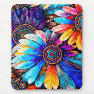 Tapis De Souris Jolies plumes