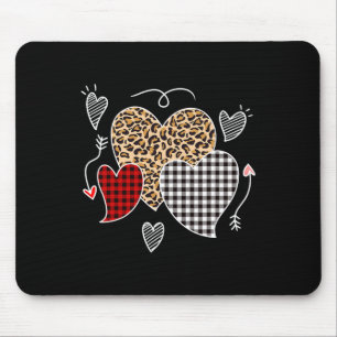 Tapis De Souris Jolis coeurs d'amour de la Saint-Valentin Filles E