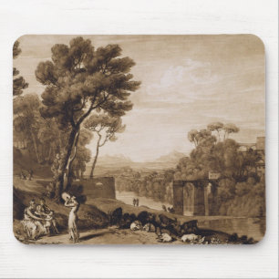 Tapis De Souris Joseph Mallord William Turner   la femme et le