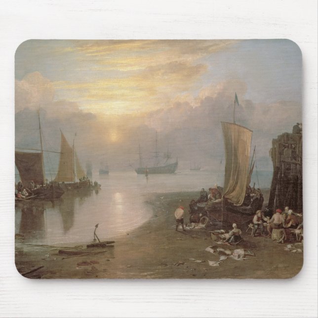 Tapis De Souris Joseph Mallord William Turner | Sun se levant (Devant)