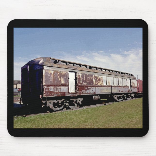 Tapis De Souris Joue Toujours Avec Des Trains (Devant)