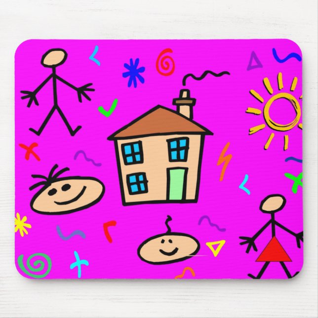 Tapis De Souris Jouer aux enfants (Devant)
