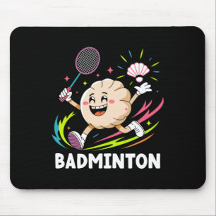 Tapis De Souris Jouer Badminton Chopstick Wrap Cuisine Sp