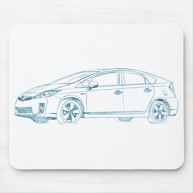 Tapis De Souris Jouet Prius Gen3 2010+ (Devant)