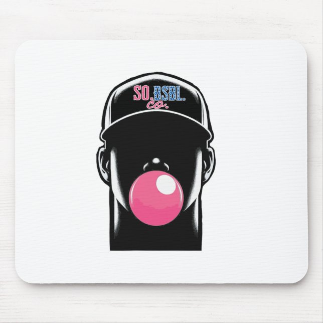 Tapis De Souris Joueur Bysebyll Buble Gum (Devant)