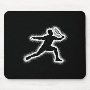 Tapis De Souris Joueur de badminton Navette Garçons Enfants Badmin