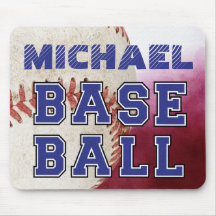Joueur de baseball rustique personnalisé moderne
