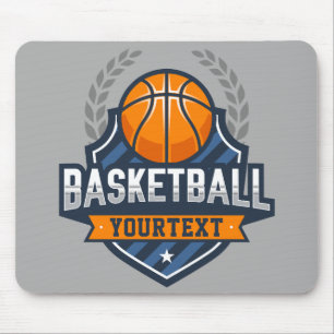 Tapis De Souris Joueur de basket AJOUTER LE NOM Varsity School Tea