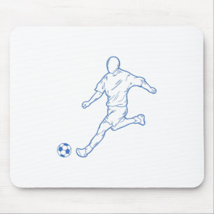 Tapis De Souris joueur de football