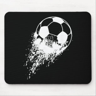 Tapis De Souris Joueur de football Sports Vintage Hommes Garçons F