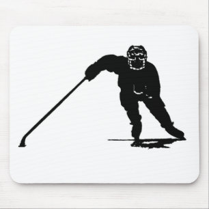 Tapis De Souris Joueur de hockey