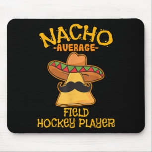 Tapis De Souris Joueur de hockey sur gazon moyen Nacho Cinco De Ma