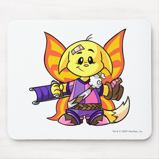 Tapis De Souris Joueur de Kacheek Faerieland (Devant)