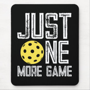 Tapis De Souris Joueur de Pickleball "Juste une partie de plus"