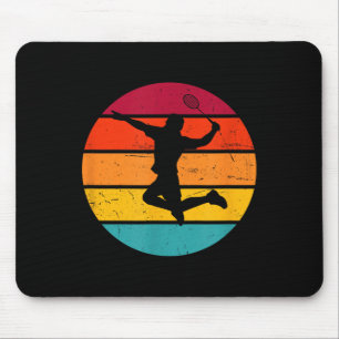 Tapis De Souris Joueur de squash badminton masculin volant badmint